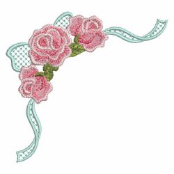 Fragrant Roses 09 machine embroidery designs