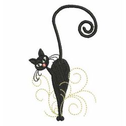 Black Cats 07 machine embroidery designs