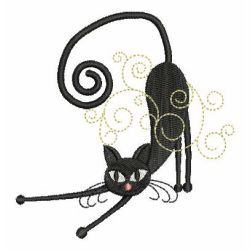 Black Cats 10 machine embroidery designs