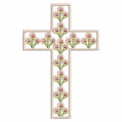 Flower Cross 09