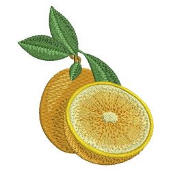 Realistic Fruits 01 machine embroidery designs