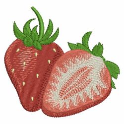 Realistic Fruits 02 machine embroidery designs