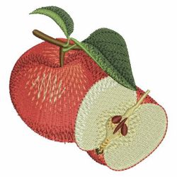 Realistic Fruits 03 machine embroidery designs