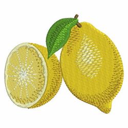 Realistic Fruits 07 machine embroidery designs