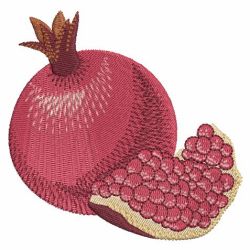Realistic Fruits 10 machine embroidery designs