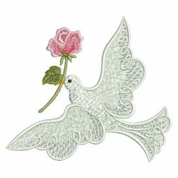 Valentine Doves 04 machine embroidery designs