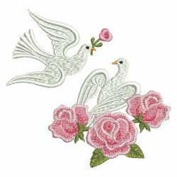 Valentine Doves 10 machine embroidery designs