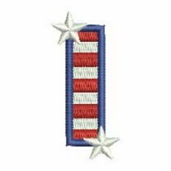 Patriotic Alphabets 09 machine embroidery designs