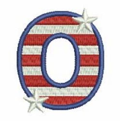 Patriotic Alphabets 15 machine embroidery designs