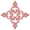 Redwork Feather Blocks 06(Lg)