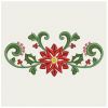 Heirloom Christmas Poinsettia Flowers 10