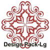 Redwork Feather Borders and Corners(Lg)