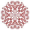 Redwork Feather Borders and Corners 15(Lg)