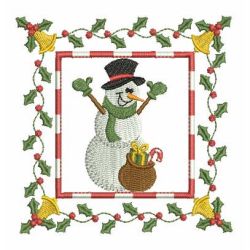 Christmas Snowman 09 machine embroidery designs