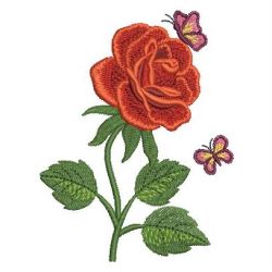 Red Roses 07 machine embroidery designs