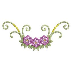 Heirloom Cute Roses 01(Lg) machine embroidery designs