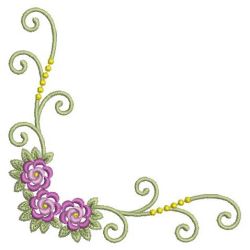 Heirloom Cute Roses 02(Md) machine embroidery designs