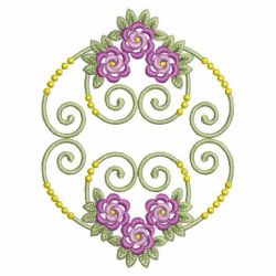 Heirloom Cute Roses 03(Md) machine embroidery designs