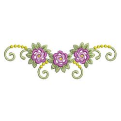 Heirloom Cute Roses 07(Md) machine embroidery designs