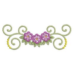Heirloom Cute Roses 10(Md) machine embroidery designs