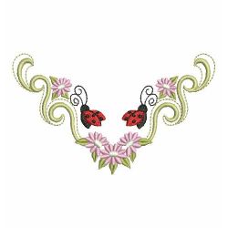 Heirloom Spring Ladybugs 09(Lg) machine embroidery designs