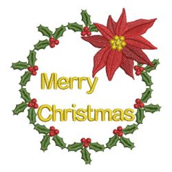 Christmas Poinsettia 10 machine embroidery designs