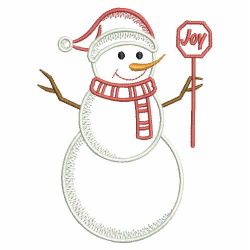 Winter Snwoman 1(Md) machine embroidery designs