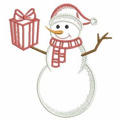 Winter Snwoman 1 03(Lg) machine embroidery designs