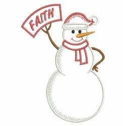 Winter Snwoman 1 07(Md) machine embroidery designs