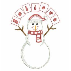 Winter Snwoman 1 09(Lg) machine embroidery designs