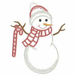Winter Snwoman 1 10(Md) machine embroidery designs