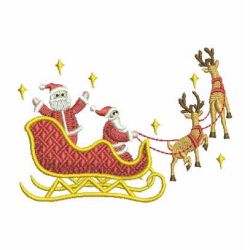 Santa Claus Sleigh 08