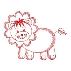 Redwork Baby Lion 02(Sm)