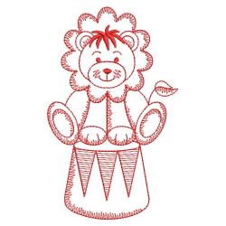 Redwork Baby Lion 04(Lg) machine embroidery designs