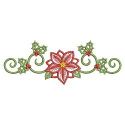 Heirloom Poinsettia 01(Lg) machine embroidery designs