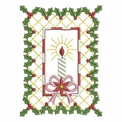 Christmas Candles 2 machine embroidery designs