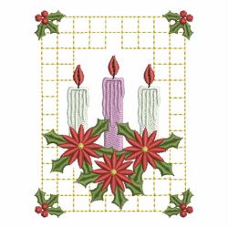 Christmas Candles 2 06 machine embroidery designs