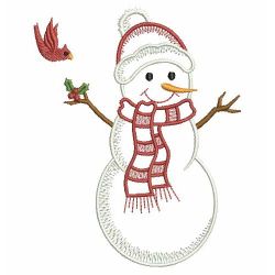 Winter Snwoman 2(Lg) machine embroidery designs