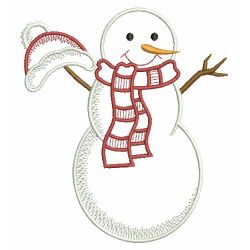 Winter Snwoman 2 05(Lg) machine embroidery designs