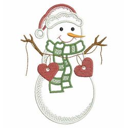 Winter Snwoman 2 10(Sm) machine embroidery designs