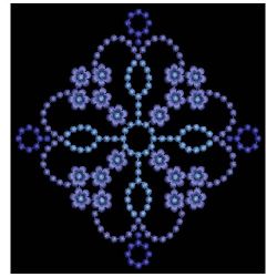 Elegant Candlewicking Quilt 2 01(Lg) machine embroidery designs