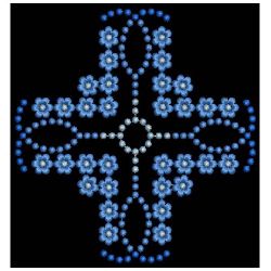 Elegant Candlewicking Quilt 2 02(Lg) machine embroidery designs