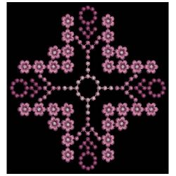Elegant Candlewicking Quilt 2 03(Lg) machine embroidery designs