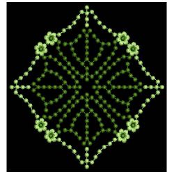 Elegant Candlewicking Quilt 3 04(Sm) machine embroidery designs