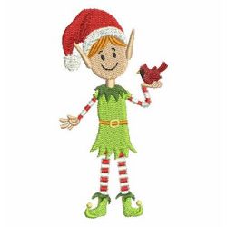 Christmas Elf 01 machine embroidery designs