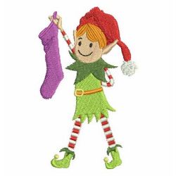 Christmas Elf 02 machine embroidery designs