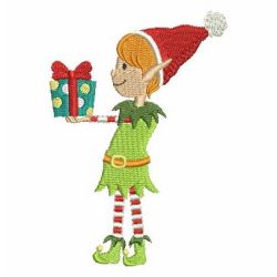 Christmas Elf 04 machine embroidery designs