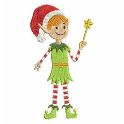 Christmas Elf 07 machine embroidery designs