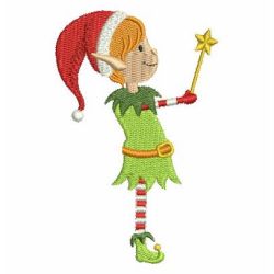 Christmas Elf 08 machine embroidery designs