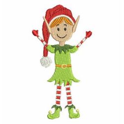 Christmas Elf 09 machine embroidery designs